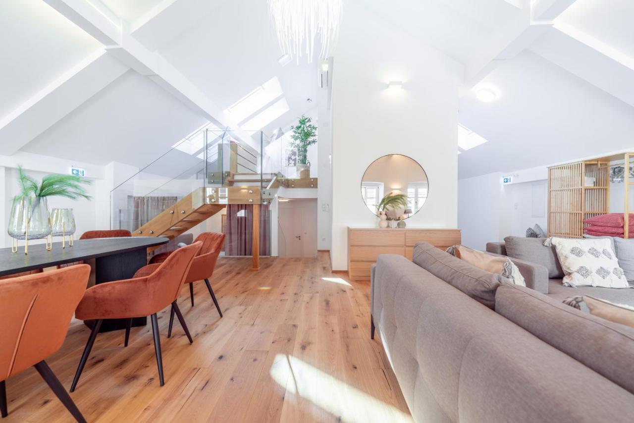 Penthouse Maxfux Direkt In Der Fussgaengerzone 130M2 Apartment Krems an der Donau Bagian luar foto