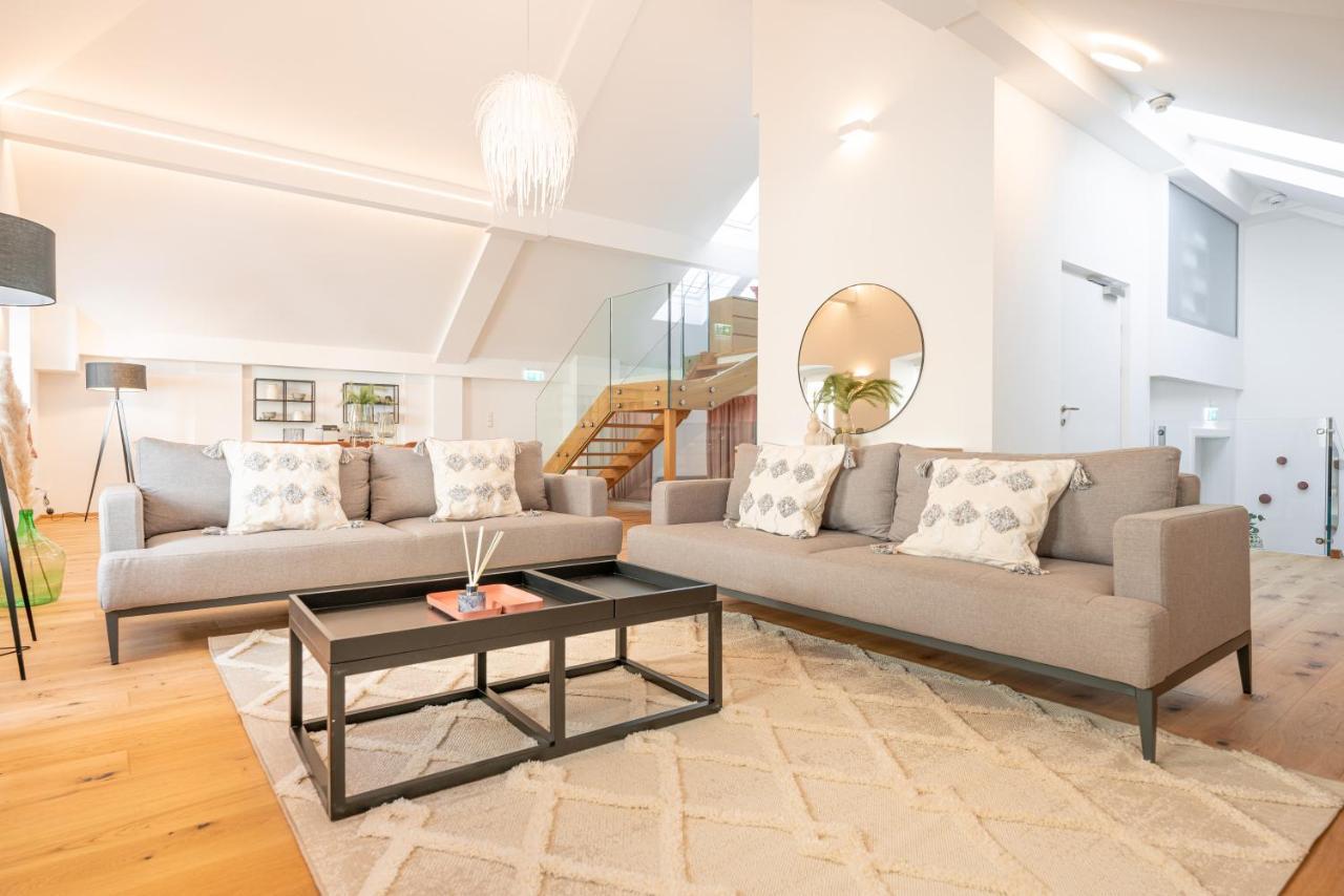 Penthouse Maxfux Direkt In Der Fussgaengerzone 130M2 Apartment Krems an der Donau Bagian luar foto