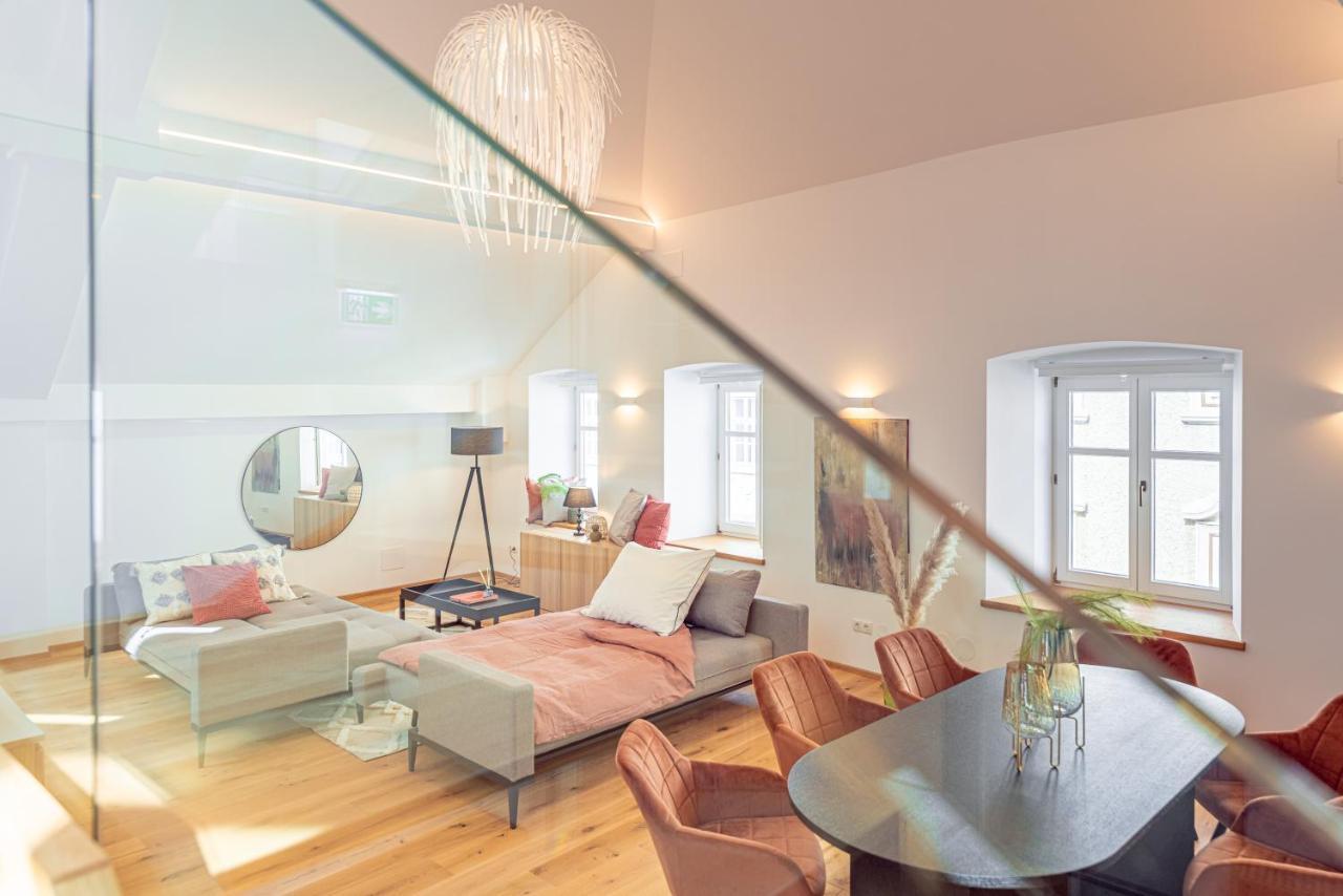 Penthouse Maxfux Direkt In Der Fussgaengerzone 130M2 Apartment Krems an der Donau Bagian luar foto