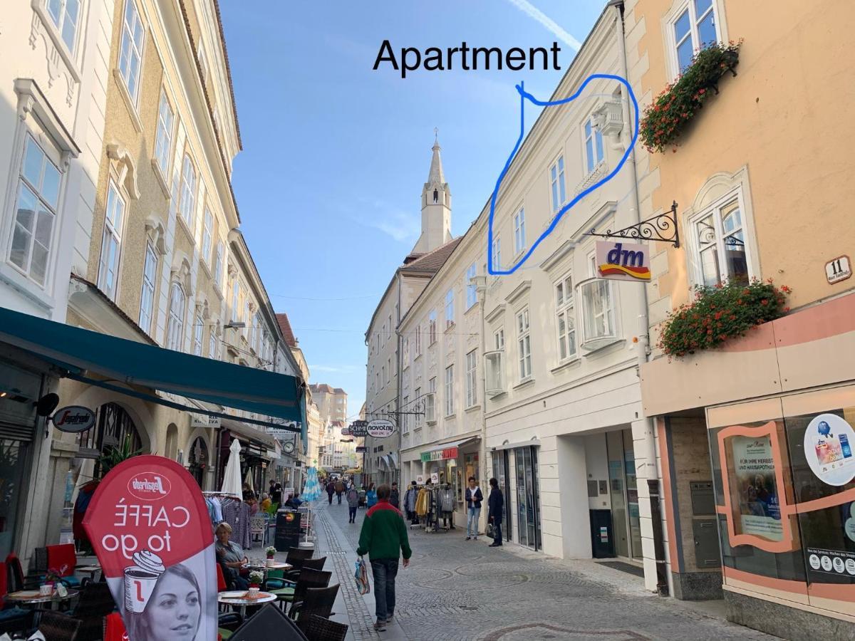Penthouse Maxfux Direkt In Der Fussgaengerzone 130M2 Apartment Krems an der Donau Bagian luar foto